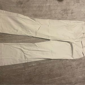WHBM White House Black Market Legacy Flare Leg Pants Beige Womens Size 2 R Work